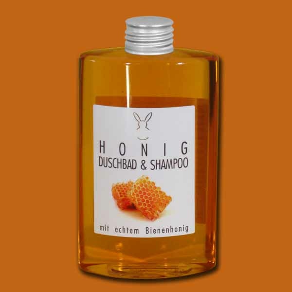 Honig - Duschbad & Shampoo mit echtem Bienenhonig, 200 ml