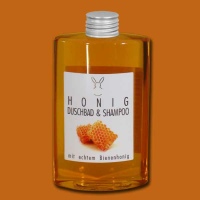 Honig - Duschbad & Shampoo mit echtem Bienenhonig,...