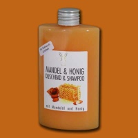 Mandel-Honig - Duschbad & Shampoo mit Mandelöl...