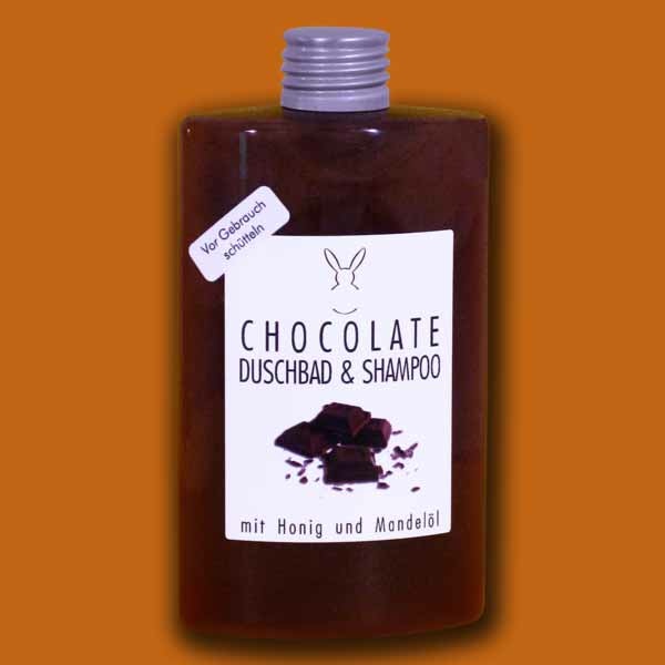 Chocolate - Duschbad & Shampoo mit Honig & Mandelöl, 200 ml-Fl.