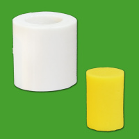 Kerzengießform "Stumpen, klein"