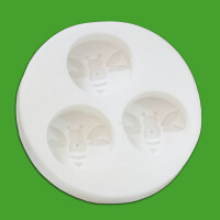 Kerzengießform  für 3 Teelichter...