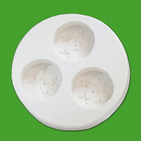 Kerzengießform für 3 Teelichter "4...