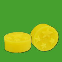 Kerzengießform für 3 Teelichter "4 Sterne"