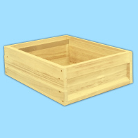 Die Liebig-Zander-Halbzarge aus Holz für 10...
