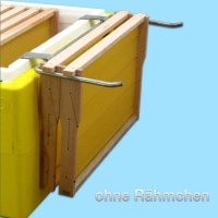 Der Rähmchenhalter -ZANDER- aus Edelstahl eignet...
