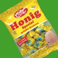 Die Honig-Spezial-Bonbons sind mit einer intensiven...