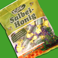 Diese Salbei-Honig-Bonbons in edelster Form sind eine...