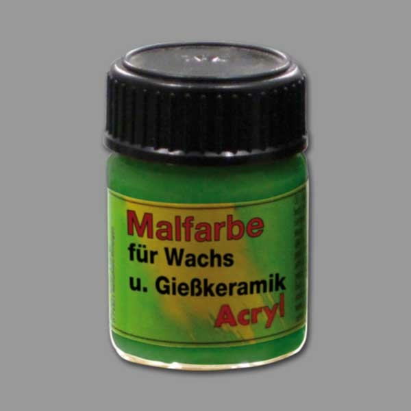 Die Malfarben für Kerzen in Gelbgrün eignen sich hervorragend zum Verzieren von Wachs und Gießkeramik. Mit nur 15 ml pro Glas haben Sie genau die richtige Menge für kreative Projekte.