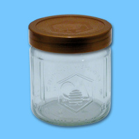 DIB 500 g - Honigglas mit Plastik-Schraubdeckel im 12...