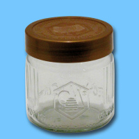DIB 250 g - Honigglas mit Plastik-Schraubdeckel im 12...