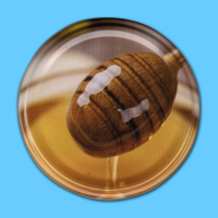 Der TO-Deckel für 500 g-Glas, 82 mm Ø, zeigt...