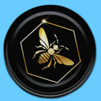 Der TO-Deckel für 500 g-Glas, 82 mm Ø, ziert...