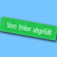 Die DIB Haftetiketten in grüner Farbe (40 x 10 mm)...