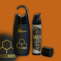 Das Geschenkset Men vereint Pflegeprodukte für den...