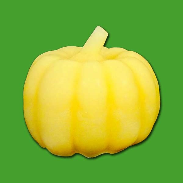 Die Gießform Kürbis eignet sich ideal für kreative Bastelprojekte. Mit einem Durchmesser von 7,5 cm und einer Wachsgewicht von 118 g lassen sich einzigartige, herbstliche Kunstwerke schaffen.