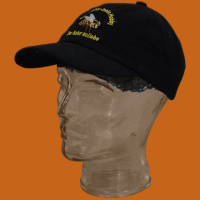 Imker-Schirmmütze "Classic", komplett schwarz