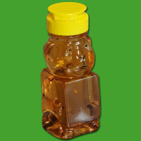 Der Honigspender in Bärenform für 225 ml Honig...